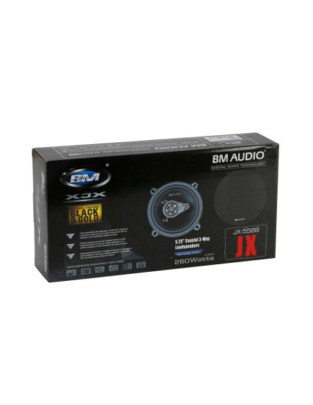 Coppia di altoparlanti Boschmann JX 3 vie 260W diametro 130mm