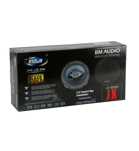 Coppia di altoparlanti Boschmann JX 4 vie 350W diametro 158mm