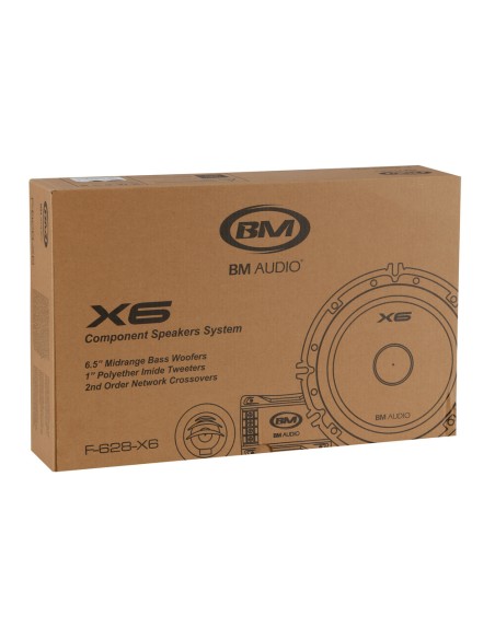 Kit altoparlanti Boschmann X6 2 vie 260W diametro 166mm