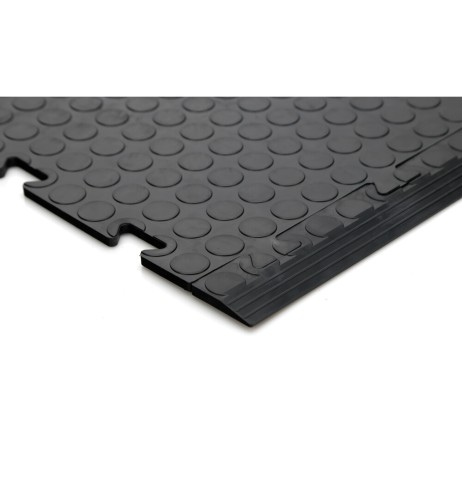 1pz Scivolo femmina per piastrella in pvc Nero