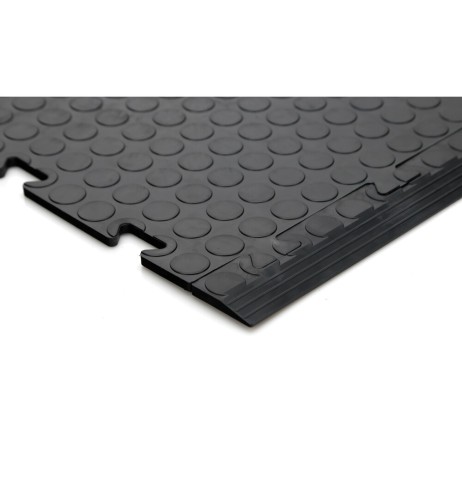 1pz Scivolo femmina per piastrella in pvc Nero