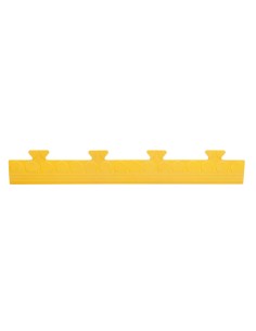1pz Scivolo maschio per piastrella in pvc Giallo