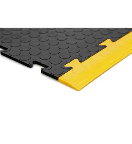 1pz Scivolo maschio per piastrella in pvc Giallo