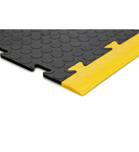1pz Scivolo maschio per piastrella in pvc Giallo