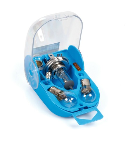 Kit lampadine di ricambio 12V H4 P21W P21 5W C5W R5W fusibili