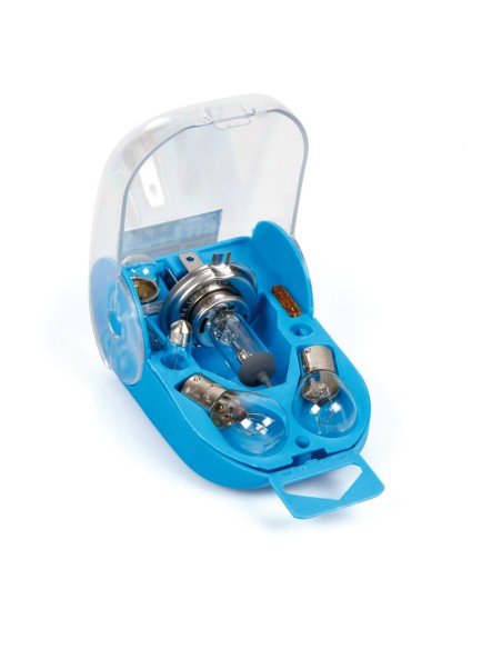 Kit lampadine di ricambio 12V H4 P21W P21 5W C5W R5W fusibili