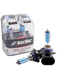 Kit 2 lampadine alogene HB4 60W 6000K Hid Style Simoni Racing
