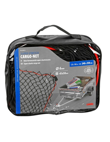 Rete fermacarichi elasticizzata max 240x350cm