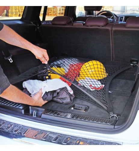 Doppia rete fermacarichi elasticizzata 80x60cm