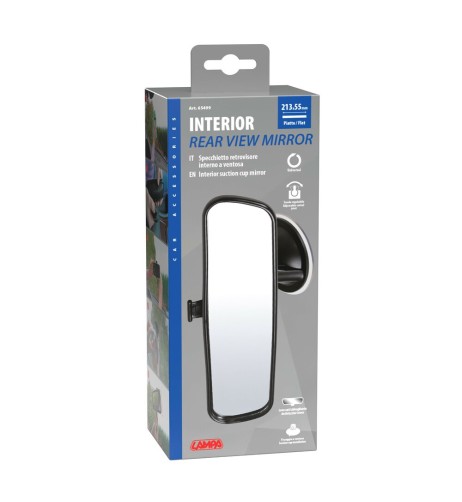 Specchietto retrovisore interno auto a ventosa 