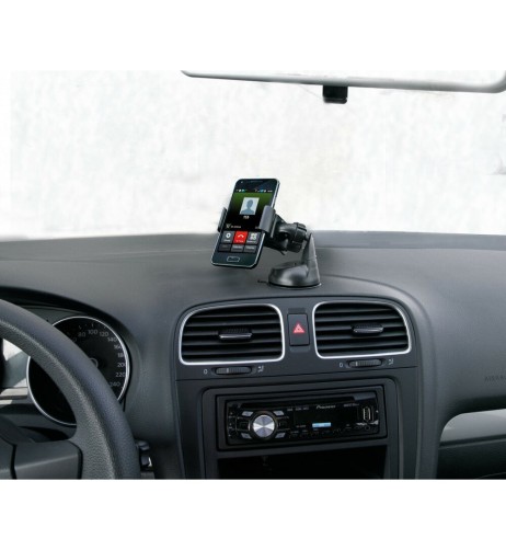 Portacellulare auto camion camper universale snodabile max 110mm