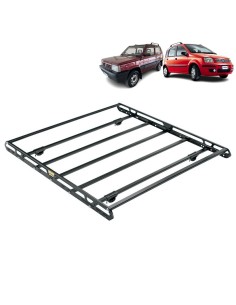 Bagagliera cestello Sigma 104x124cm per Fiat Panda con corrimano 1994 2012