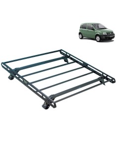 Bagagliera cestello Sigma 104x110cm per Fiat Panda senza corrimano 2003 201