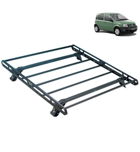 Bagagliera cestello Sigma 104x110cm per Fiat Panda senza corrimano 2003 201