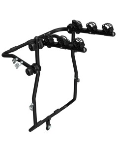 Portabici posteriore da portellone Peruzzo Milano acciaio 3 bici