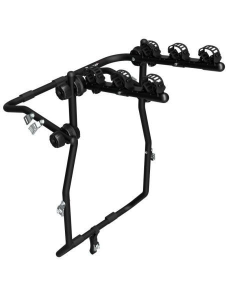 Portabici posteriore da portellone Peruzzo Milano acciaio 3 bici