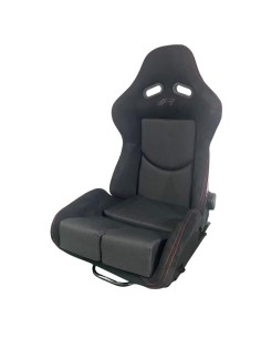 Sedile sportivo reclinabile Simoni Racing Kimi in velluto e tessuto