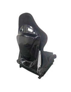 Sedile sportivo reclinabile Simoni Racing Kimi in velluto e tessuto 2