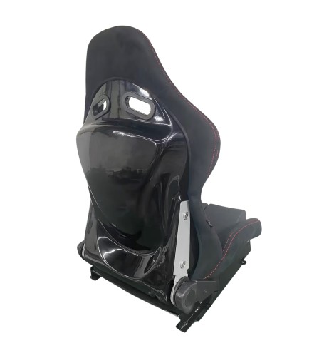 Sedile sportivo reclinabile Simoni Racing Kimi in velluto e tessuto