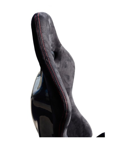 Sedile sportivo reclinabile Simoni Racing Kimi in velluto e tessuto