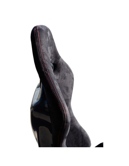 Sedile sportivo reclinabile Simoni Racing Kimi in velluto e tessuto