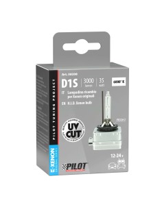 Lampada singola HID Xenon 6000K D1S 35W PK32d 2
