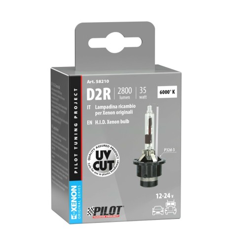 Lampada singola HID Xenon 6000K D2R 35W P32d 3