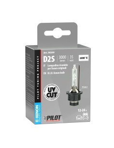 Lampada singola HID Xenon 6000K D2S 35W P32d 2