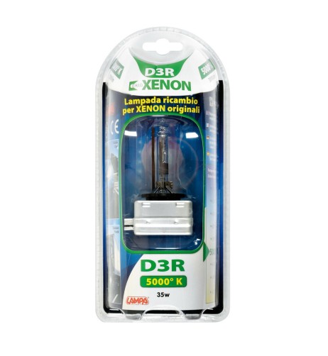 Lampada di ricambio HID Xenon D3R 5000K Ultra white