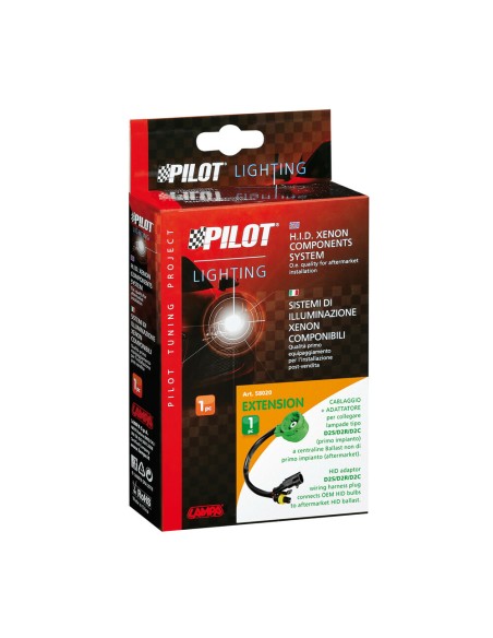 Adattatore con cablaggio lampade D2S D2R D2C