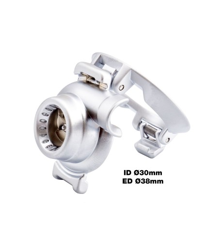 Protezione pulsante starter in alluminio Turbina