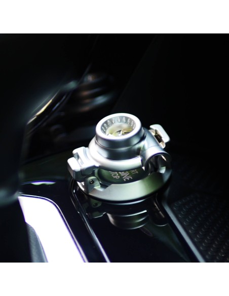 Protezione pulsante starter in alluminio Turbina