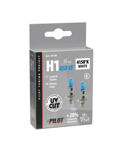 Kit lampadine blu xenon 20 H1 12V 55W P14 5s 4150K