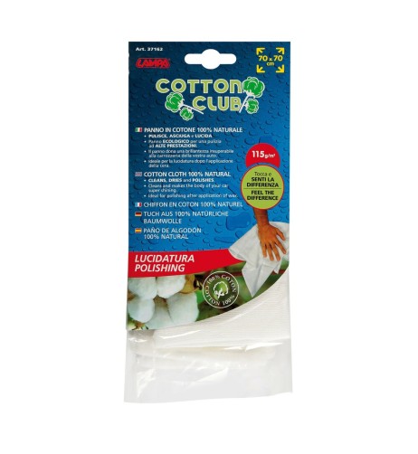 Panno in cotone 100 naturale per lucidatura