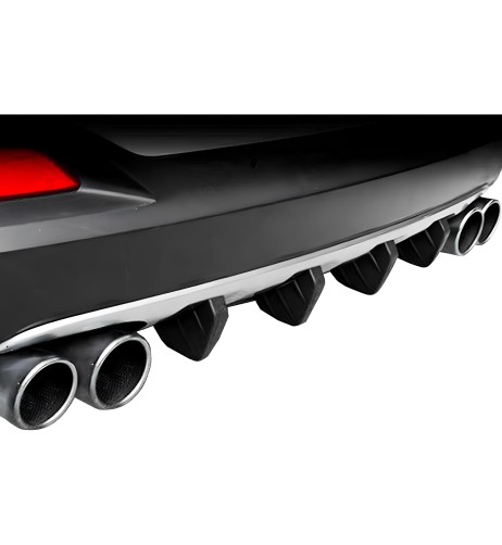 Kit universale 4 alette sotto paraurti posteriore