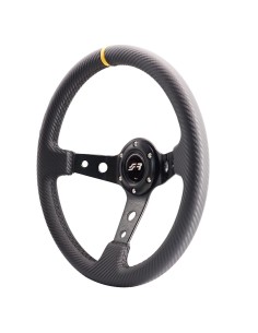 Volante sportivo a calice carbon look 350mm Simoni Racing Stage