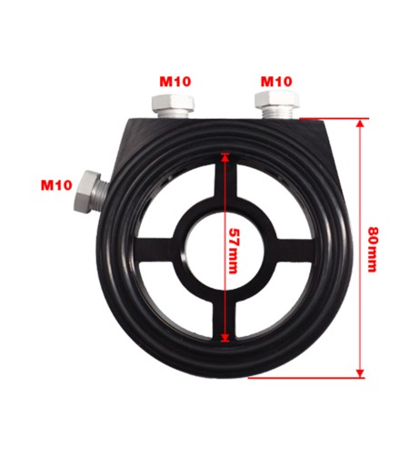 Kit adattatore filtro olio per sensori pressione temperatura