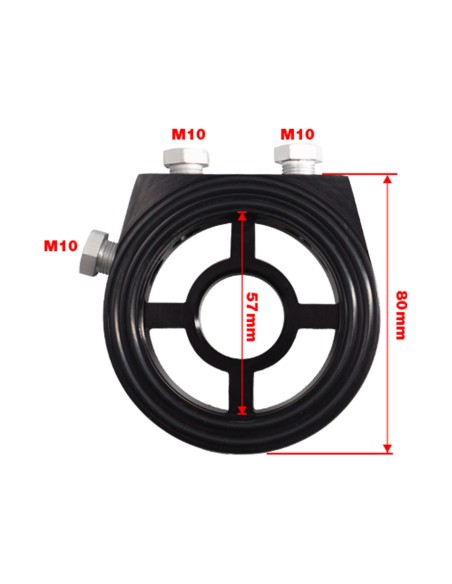 Kit adattatore filtro olio per sensori pressione temperatura