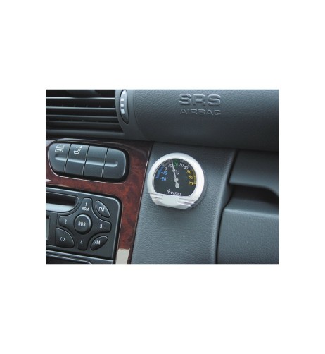 Termometro auto camion camper con quadrante tipo contagiri