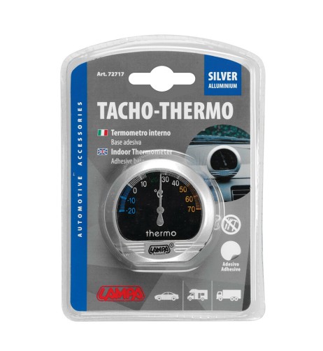 Termometro auto camion camper con quadrante tipo contagiri
