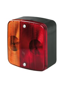 Faro ausiliario posteriore carrello roulotte 3 funz 