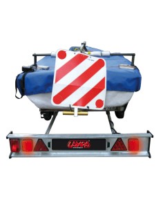 Faro ausiliario posteriore carrello roulotte 3 funzioni 2