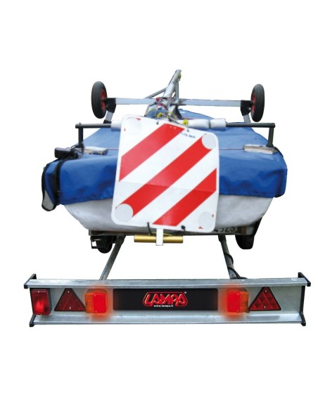 Kit segnalazione fari completo per carrello traino