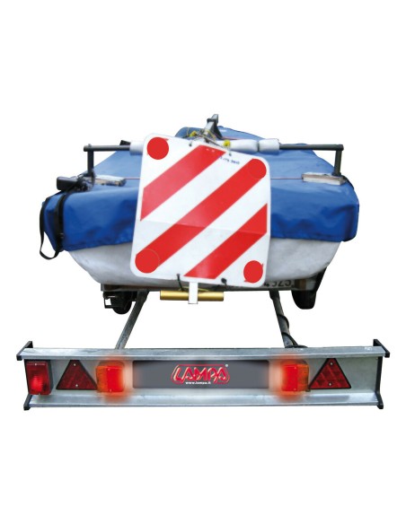Faro ausiliario posteriore carrello roulotte 4 funz 