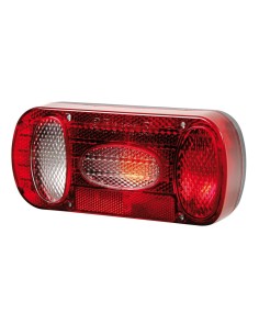 Faro ausiliario posteriore carrello roulotte 6 funz DX