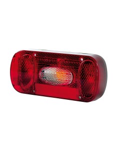 Faro ausiliario posteriore carrello roulotte 6 funz SX