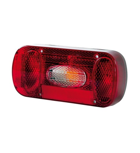 Faro ausiliario posteriore carrello roulotte 6 funz SX