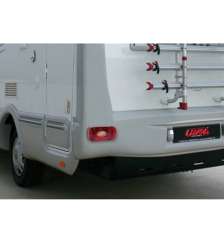 Faro ausiliario posteriore carrello roulotte 6 funz SX