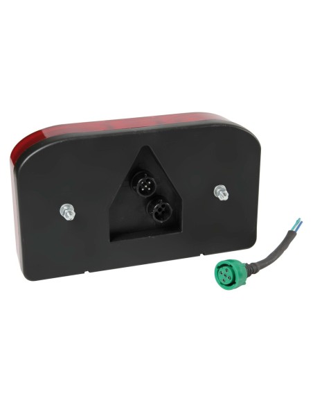 Faro ausiliario posteriore carrello roulotte 8 funz DX