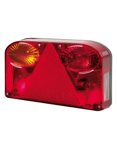 Faro ausiliario posteriore carrello roulotte 8 funz SX